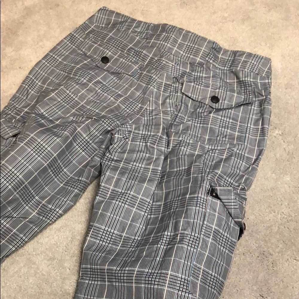 Roxy snowboard pants - blue plaid - Picture 6 of 6